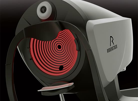 DNEye-Scanner von Rodenstock zur digitalen Vermessung eines Auges